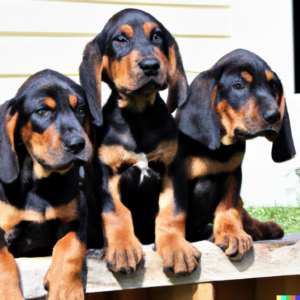 Black and Tan Coonhound - ABC of Dogs - dog-breeds-blog.com